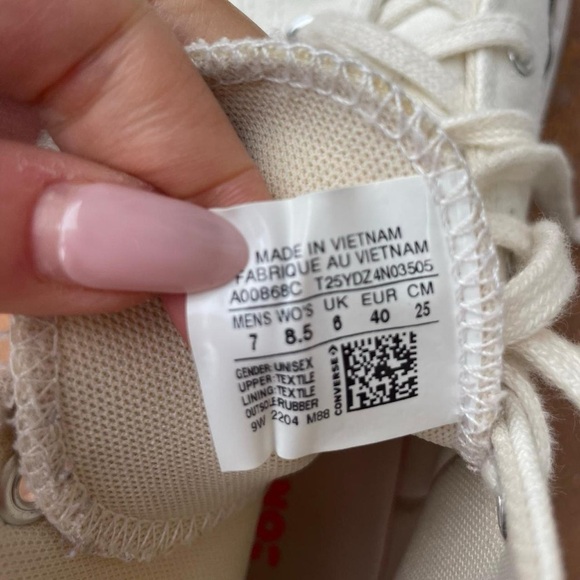 Converse Run Star Legacy CX Future Comfort Shoes Sneakers white A00869C US 8.5 - Picture 7 of 7